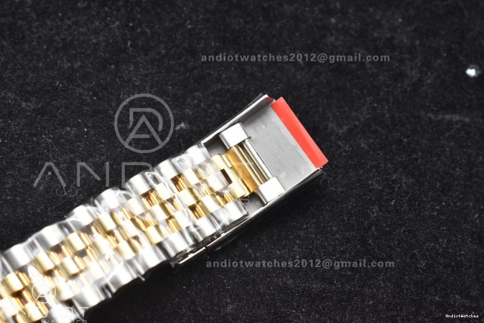 on Bracelet VR Jubilee 36 558 Diamonds Clean 904L Best YG 1:1 DateJust YG Dial Edition Versatile Steel 126233 SS 0306